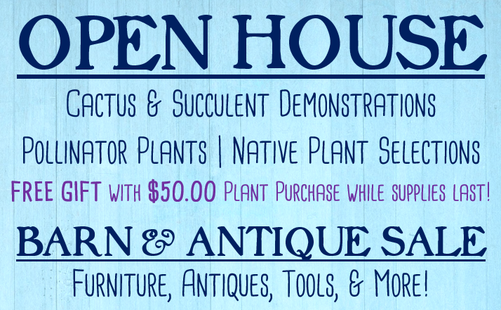 Landscape Creations Nursery Open House, Plant & Antique Sales 2026